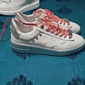 Golden Goose Purestar Lace-Up Sneakers